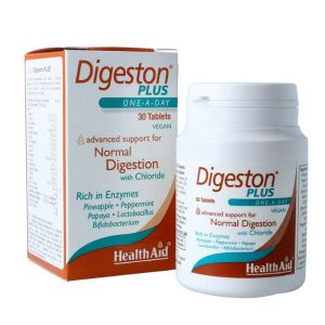 Digeston Plus con Probióticos 30 comp. – HealthAid