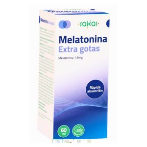Melatonina Extra Gotas Sakai 60ml · Sueño natural en formato líquido