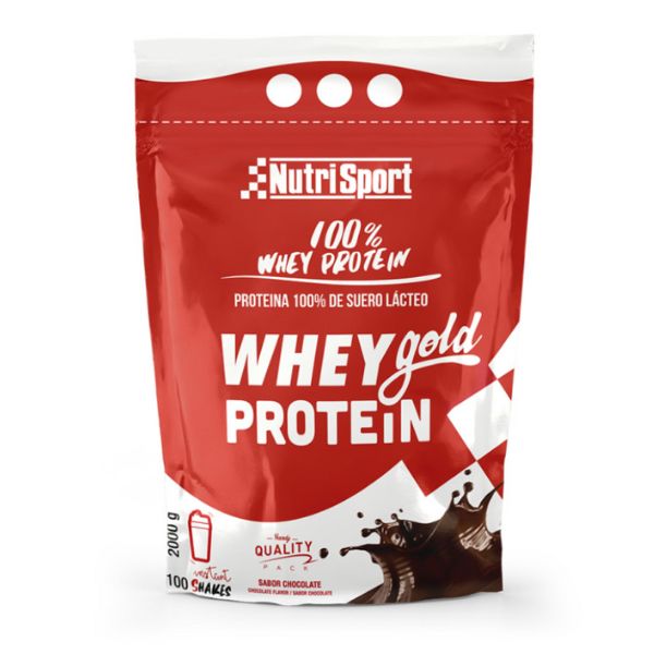 Whey Gold Protein Choco 500g | Nutri-Sport Proteína de Suero